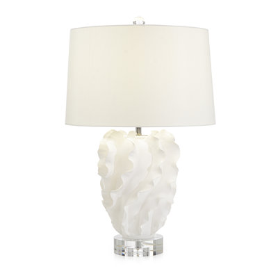 Lampe de table Balza, blanc