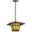 Luminaire suspendu géométrique 1 lumières lanterne