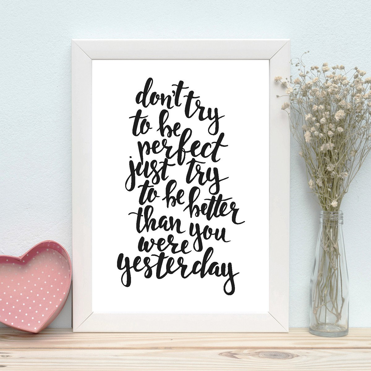 East Urban Home Picture Frame Textual Art on MDF - Wayfair Canada