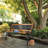 Davilmar Metal/Solid Wood Outdoor Bench