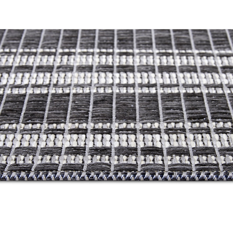 Temu Grey/Beige Rug, Rectangle 115 x 170 cm