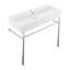 Lavabo console en céramique Claire 40-1647927269