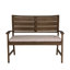 Charleston Aluminum Garden Bench-404847222-404847228-430699306