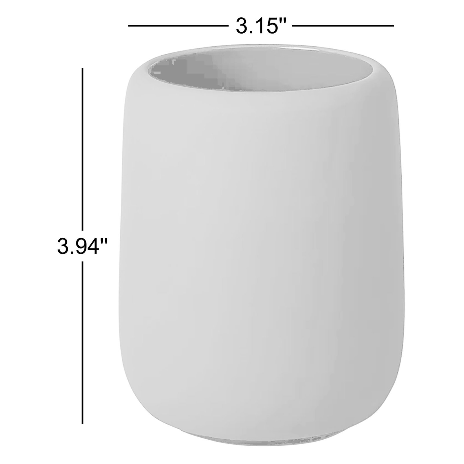 Sono Toothbrush Holder, Black