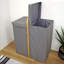 Cotswold Fabric and Bamboo Laundry Hamper