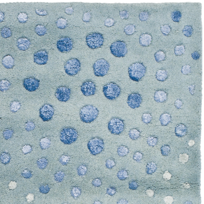 Candelo Hand Tufted Wool And Viscose Abstract Rug, Rectangle 5' x 8'