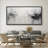 Grunge Abstract Paint Stroke Effect " Modern Abstract Gray Retro Art Hanging Painting Extra Large Artwork Pictures (Not Textured) "-98042275-111665213