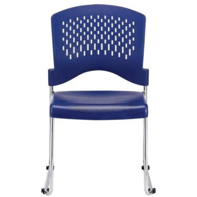 Chaise d'appoint en bleu marine Huckeba
