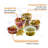 BPA-Free Deli Food Storage Containers with Lids, Microwave & Freezer Safe, 32 oz, 50 Count