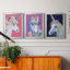 Unicorn II - ensemble de 3 reproductions d'art-1875798466-1875798467