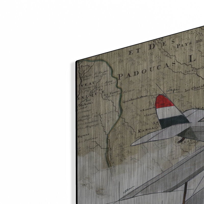 «Biplane 4» par GraphINC, H 24 po x l 36 po