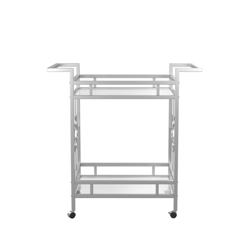 Laudalino Metal Bar Cart