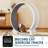 45'' Cat Exercise Wheel for Indoor Cats, Large ABS Cat Treadmill Small Animal Running Wheels with Pedometer, Cats Wheel Exerciser for Weight Loss-1823828081