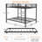 Durable Square Tube Iron Bunk Bed Featuring Safety Rails, Modern Minimalist Look-252555352-252555354