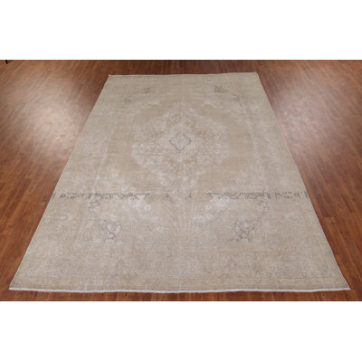 Distressed Muted Traditional Area Rug 8x11