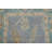 One-of-a-Kind 2' x 4' New Age Rectangle Wool Area Rug in Blue and Cream