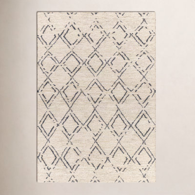 Pemberley Hand-Woven Ivory Moroccan Jute Rug