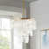 Exquisite Layered Capiz Shell Chandelier