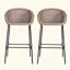 Ladd Outdoor Metal Wicker Barstool,-345855857
