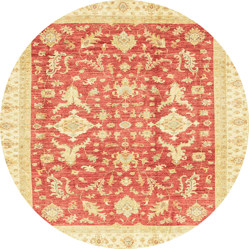 Abstract Indoor Rug, Round 3'