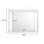Miroir à DEL pour commode blanc