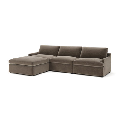 Canapé modulaire rembourré 4 pièces Essex
