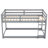Floor Bunk Bed With Ladder-986515871