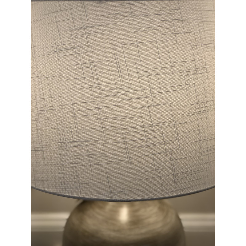 Superbes lampes de table transitionnelles brunes (ensemble de 2)