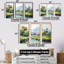 Paysage indonésien - Art mural Indonésie-318835332-318835337