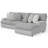 Ziera Upholstered Power Reclining L-Shaped Sectional-97582783