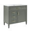 Meuble-lavabo en bois massif 36 po-358991050