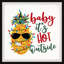Hot Outside - Single Picture Frame Print-1093020851