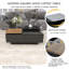 Modern Square Movable Top Coffee Table-568206558