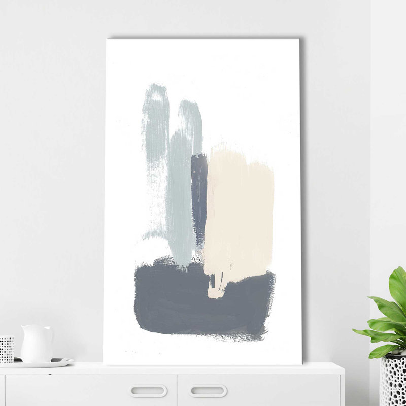 «Mindful I» par Susan Bryant - Peinture, Toile tendue, H 48 po x l 28 po x P 1,5 po