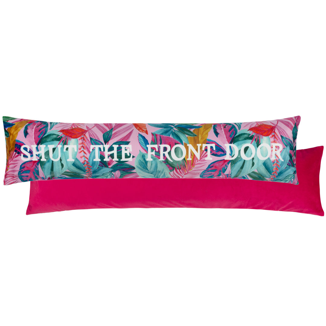 Shut The Front Door Rectangular Floor Cushion Cushion Cover