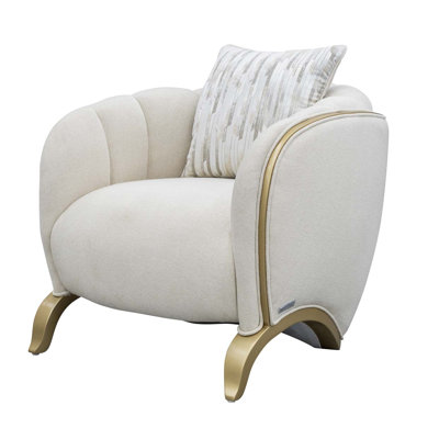 Scotts Square Matching Chair - Cornsilk/Light Champagne