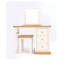 Whitehall Dressing Table with Mirror-20598472
