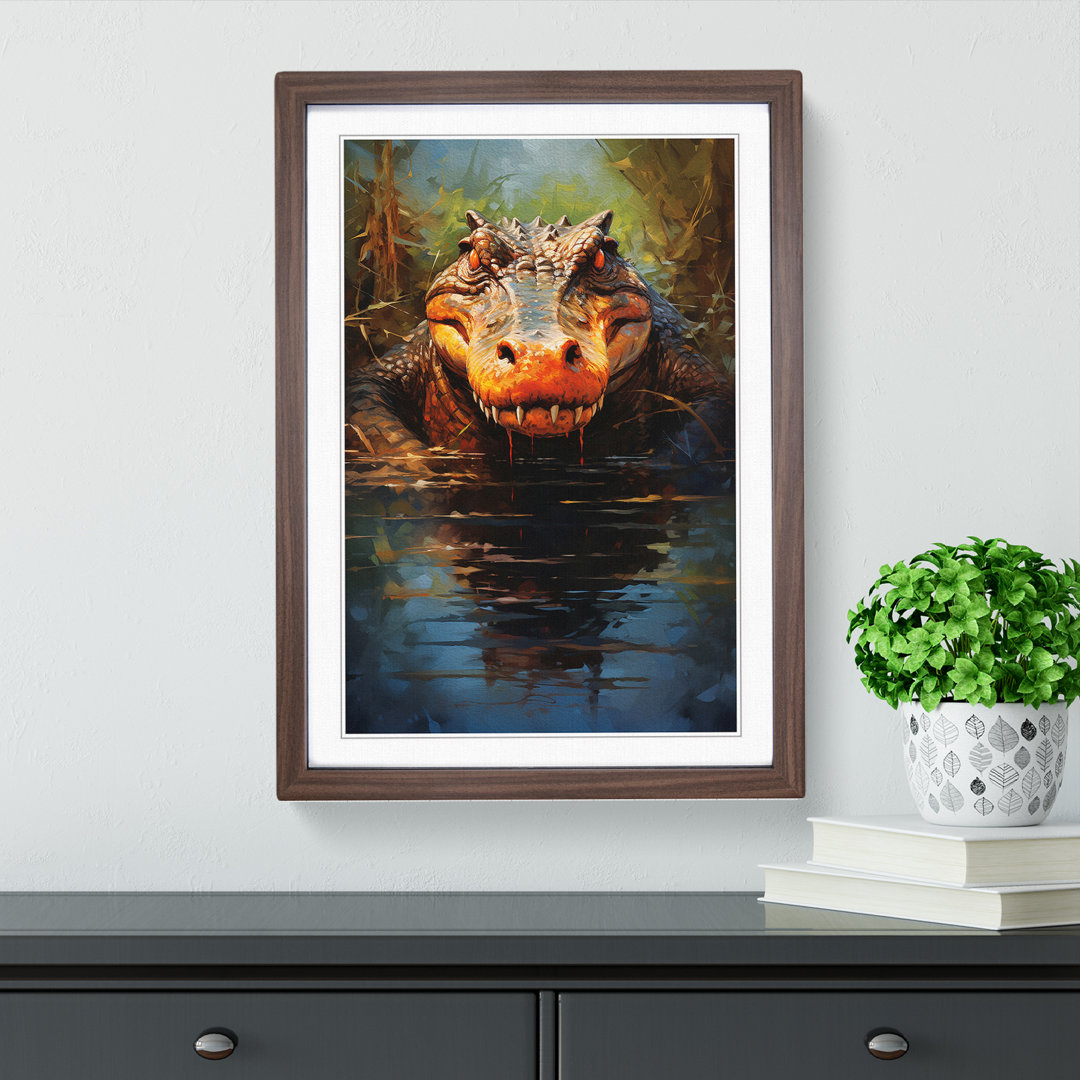 Single Picture Frame Print on Wood