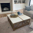 Birch Lane™ Renforth Stone Top Coffee Table & Reviews | Wayfair