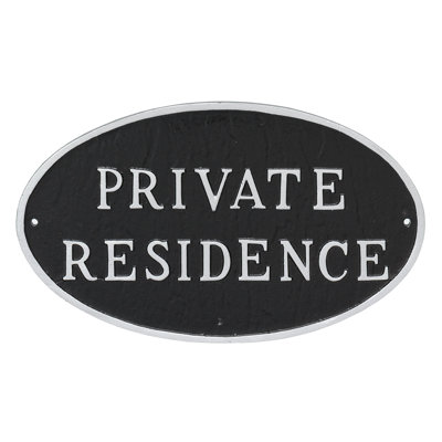 Bogie Weather Resistant Metal Garden Plaque