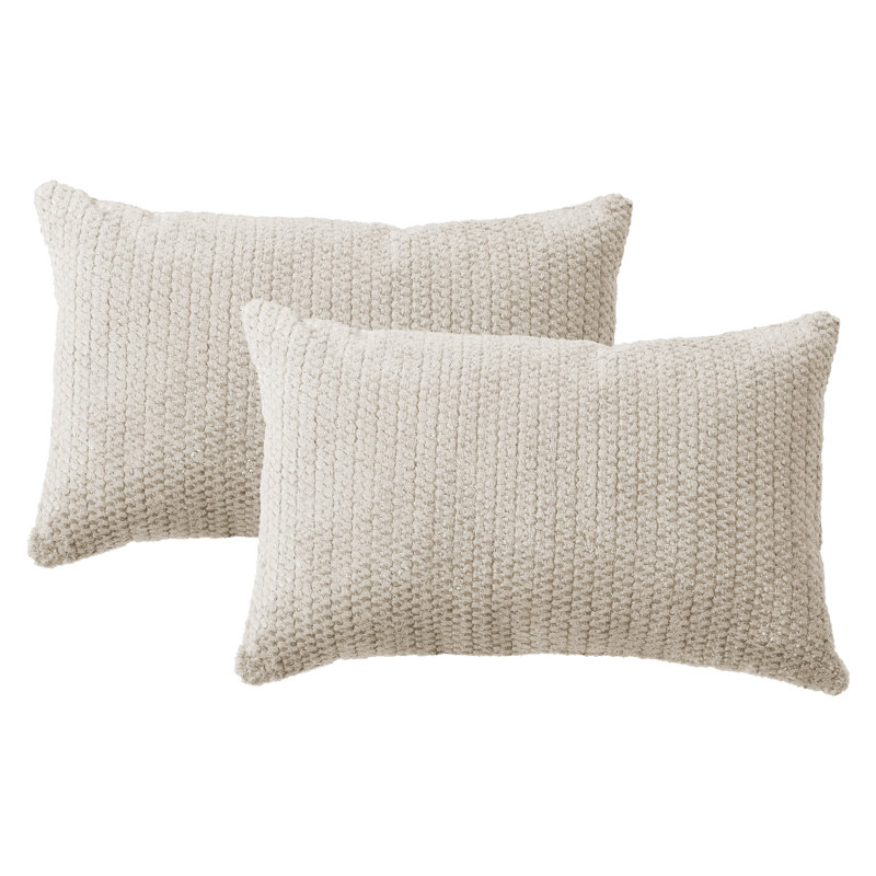 Reversible Throw Pillow, Sutherland Peyote, 14'' x 24''