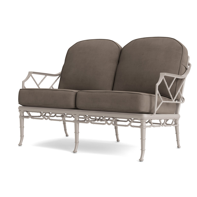Calcutta Outdoor 2 - Seat Loveseat, Fusion Dove, Dove