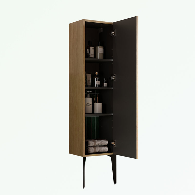 Bathroom Vanity with cabinet door and shelves