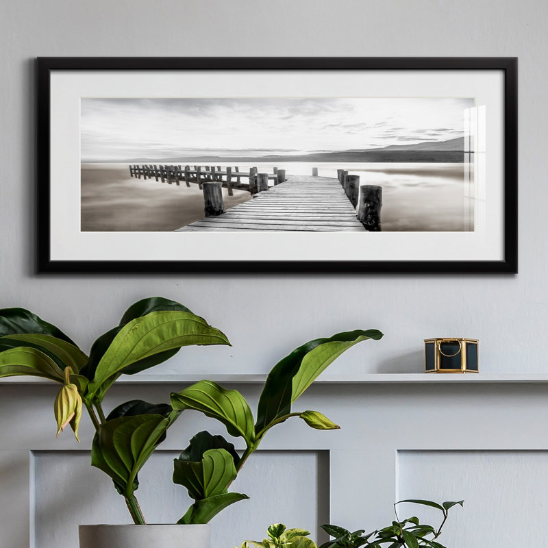Impression de cadre photo sur papier, Noir