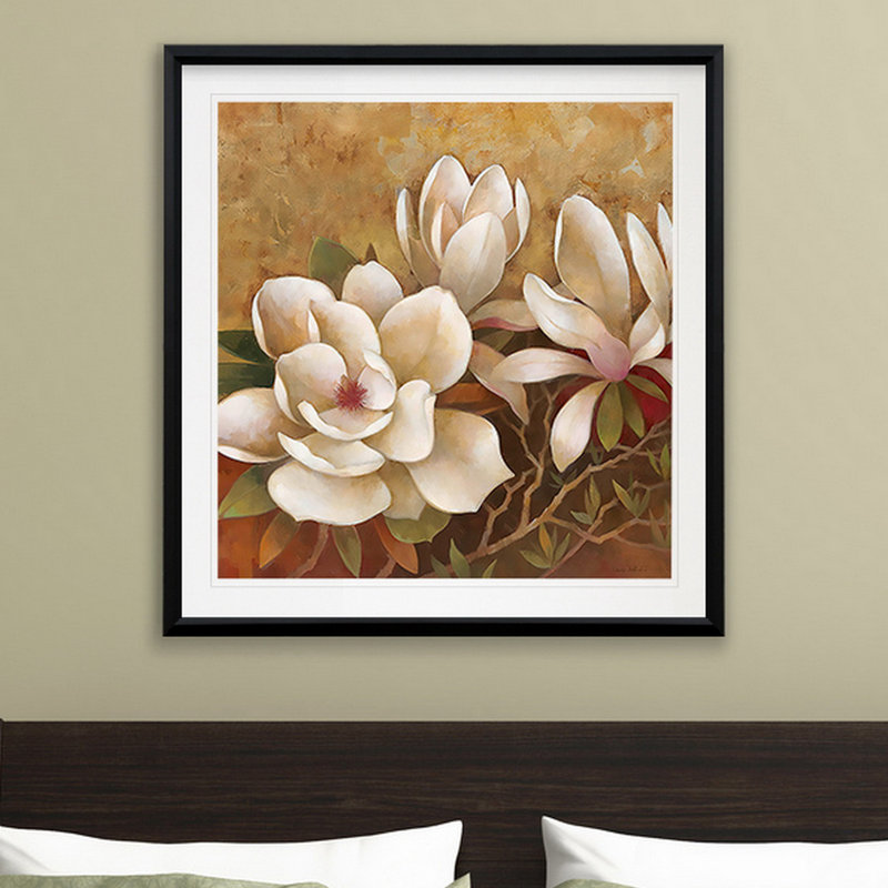 Sweet Magnolia II - reproduction de cadre photo, H 30,5 po x l 30,5 po x P 1,5 po