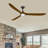 Modern Smart Ceiling Fan With Led Light-1112702228