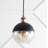 Luminaire sphère suspendu 1 lumières simple Kasey