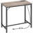 Table With Charging Station, Rectangular Pub Table, High Top Coffee Table, Counter Bar Height Table, Narrow Long Dining Table, 35.4" L X 15.7" W X 35.6" H, Black-80210600