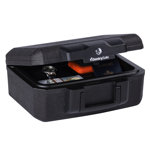 SentrySafe 0.18 Cu. Ft. Fireproof Chest Safe Box with Key Lock