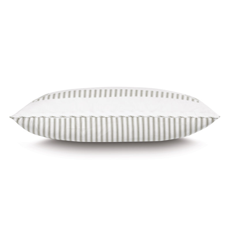 Blass Ticking Lumbar Pillow Cover & Insert, Fawn